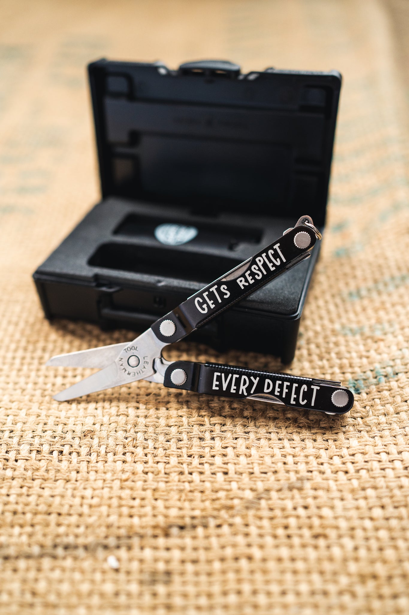 EVERY DEFECT GETS RESPECT Leatherman